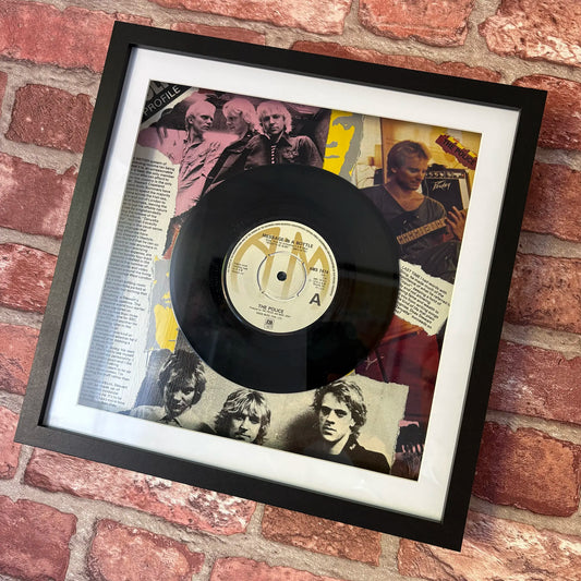 THE POLICE Message in a Bottle Vintage Vinyl : One off Original