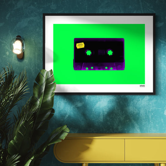 Press Record green purple