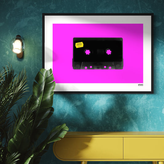 Press Record pink black