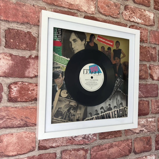 THE HUMAN LEAGUE Don't You Want Me Vintage Vinyl : One off Original